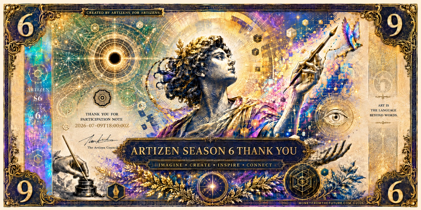 Artizen Season 6 Thank You